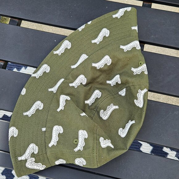 NOWT Everything's Regular Olive Green Bucket Hat - Picture 6 of 6